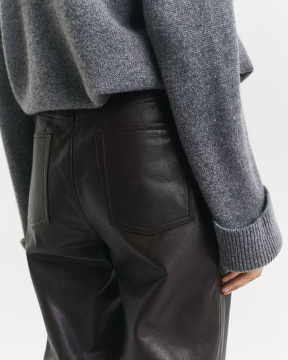 5-Pocket Leather Pants
