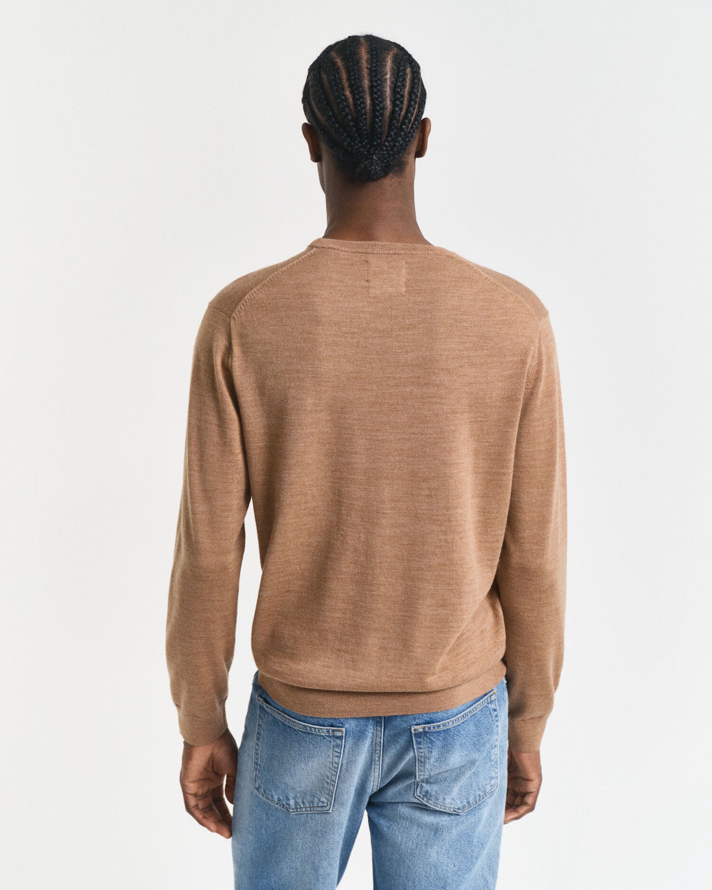 Extra Fine Merino Wool Crew Neck Sweater
