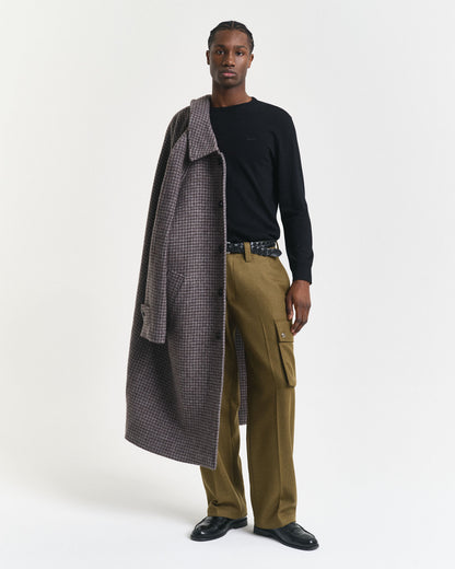 Extra Fine Merino Wool Crew Neck Sweater