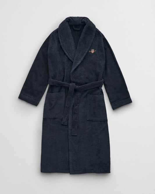 Archive Shield Terry Cloth Robe