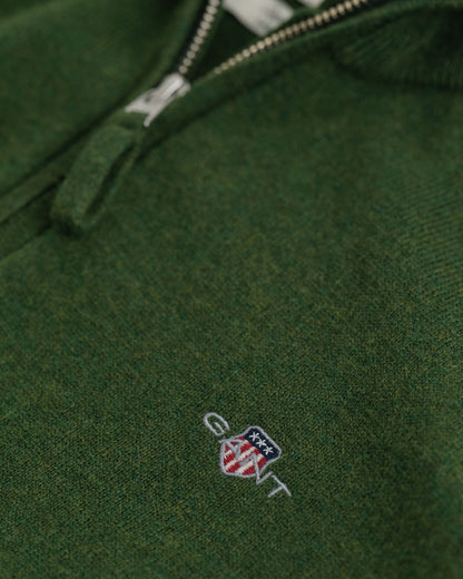 Superfine Lambswool Half-Zip Sweater