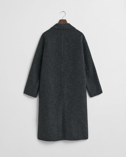 Checked Handstitched Coat